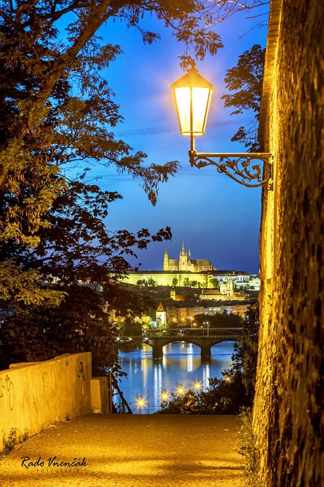 Výšehrad a pohled na Prahu